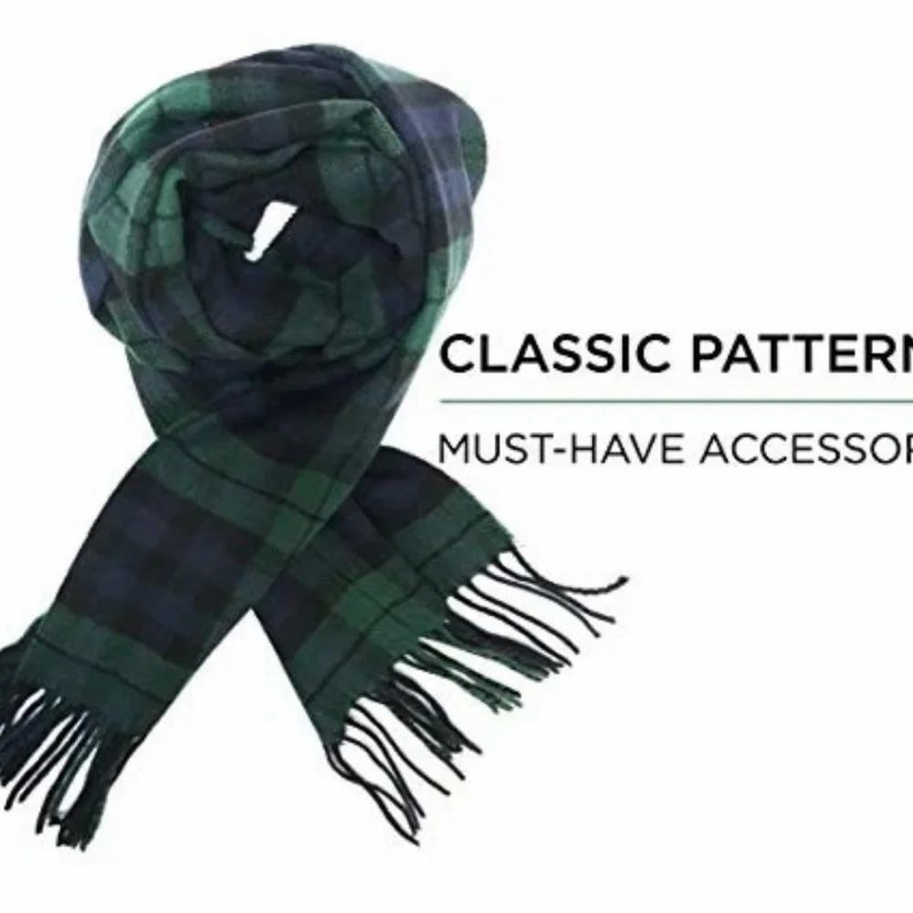 Calvin & Olivia Lightweight UltraSoft Scarf Perfect Holiday Gift for Men & Women